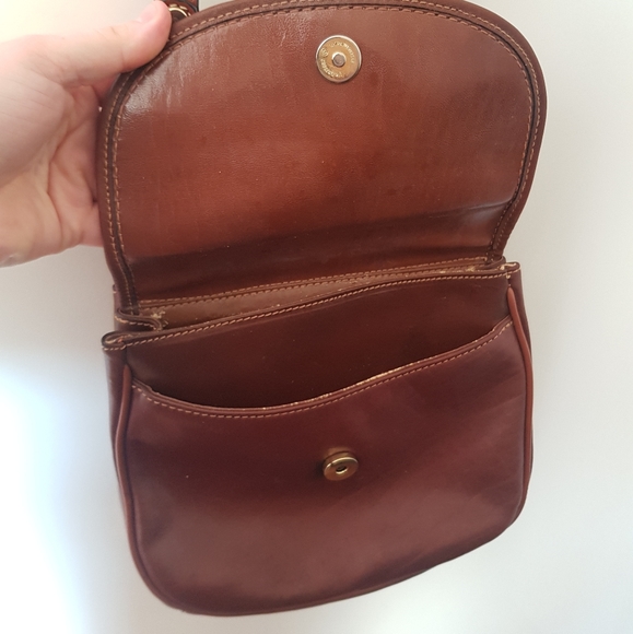 VINTAGE Genuine Italian Leather Bag - Picture 8 of 10